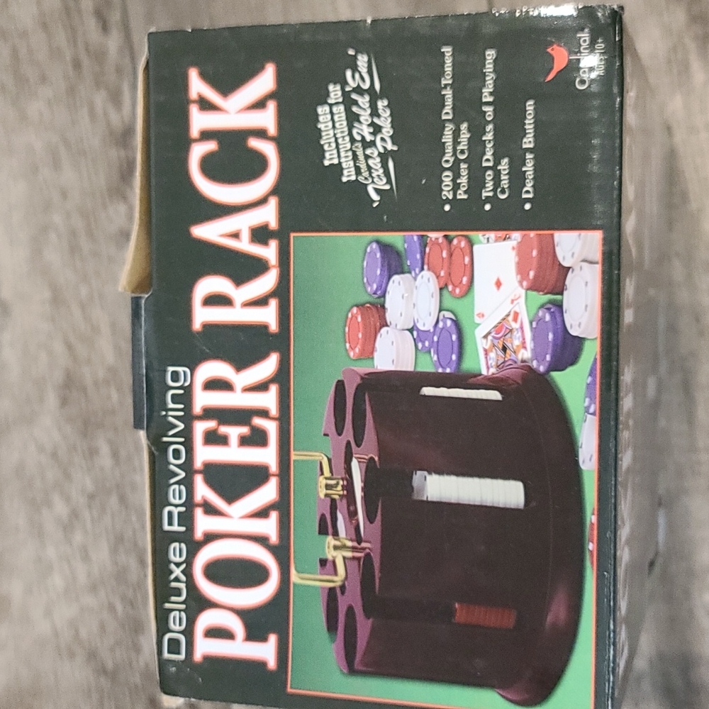 Deluxe Revolving Poker Rack - Picture 4 of 4